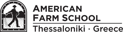 Logo of the American Farm School.