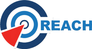 Logo of REACH Innovation.